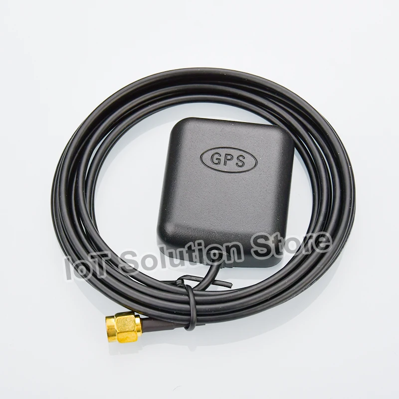 Antena Glonass GPS activa 1575-1602MHz SMA conector macho compatible con GNSS L1/B1/G1 2m de longitud de Cable