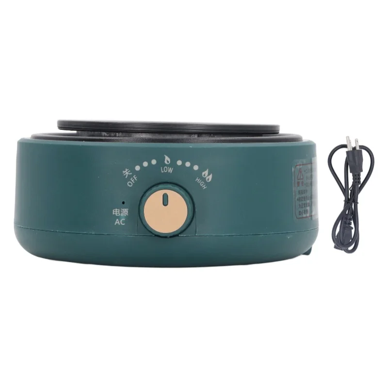 Portable Countertop Single Burner Electric Hot Plate Multifunction Efficient 360 Deg Heating Safe for Home And Dorm Use