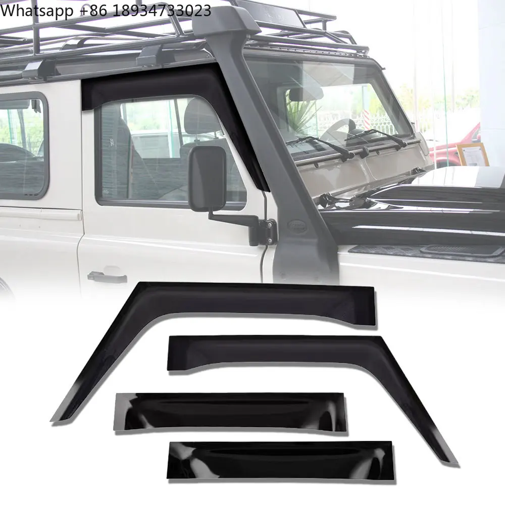 

Премиальные ветровики (дефлекторы окон) для Land Rover Defender Classic: защита от дождя и непогоды