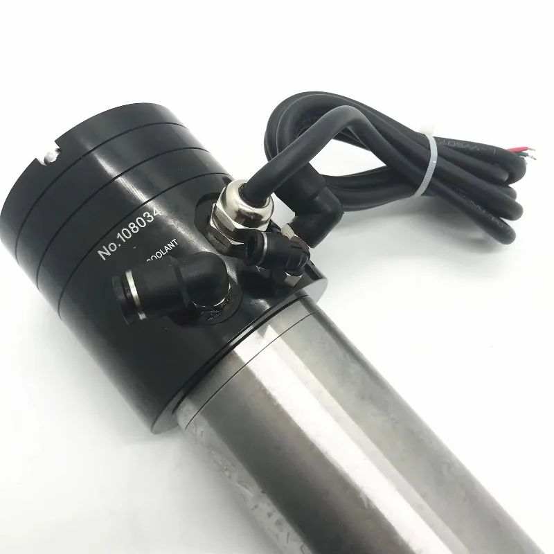 DECI 1.5/1.8kw عالية السرعة 60000 دورة في الدقيقة Atc طحن المغزل المحرك المياه المبردة آلة الحفر أداة المغزل