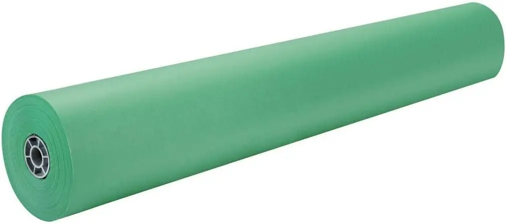 

Бумага Rainbow Kraft Duo-Finish, ярко-зеленая, 36 дюймов x 1000 футов, 1 рулон для рукоделия и декора