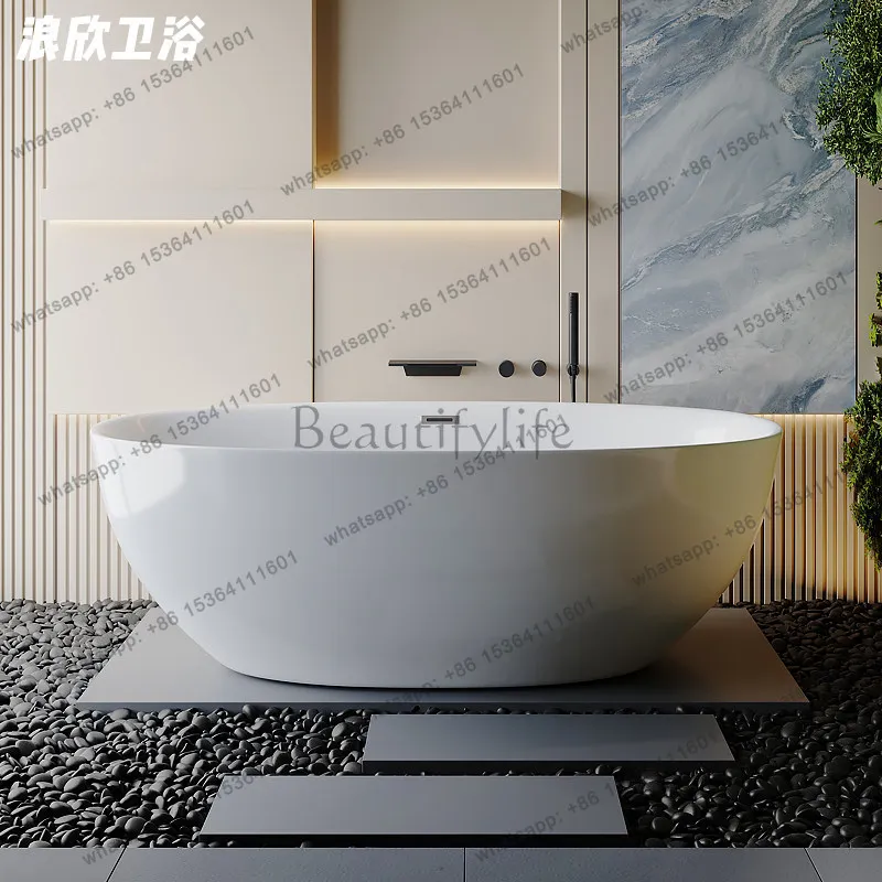 Acrylic bathtub hotel B & B home Internet celebrity independent integrated custom bathtub