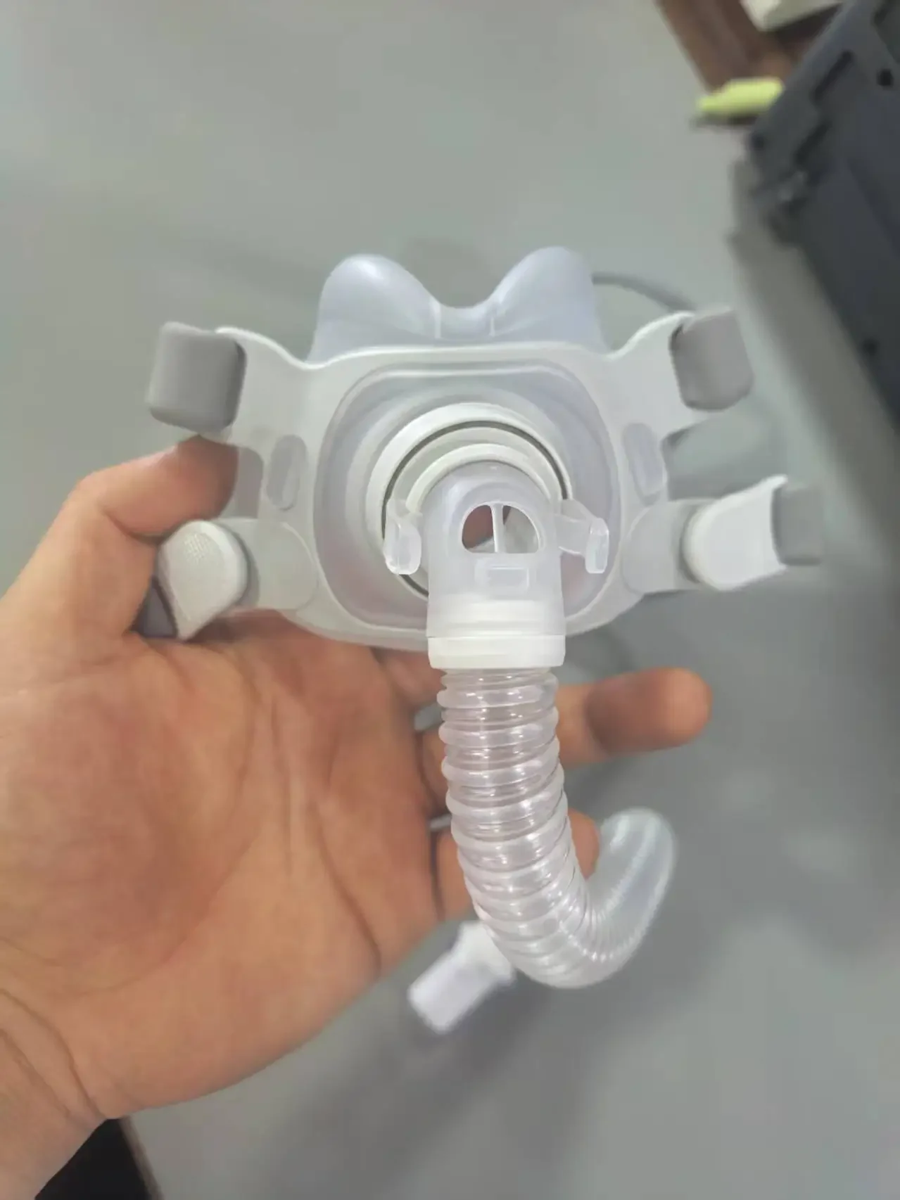 Mask AirFit F30 F40 Compatible Full Face CPAP Replacement Mask Sleep Apnea Anti Snoring Ventilator Accessory M L Size