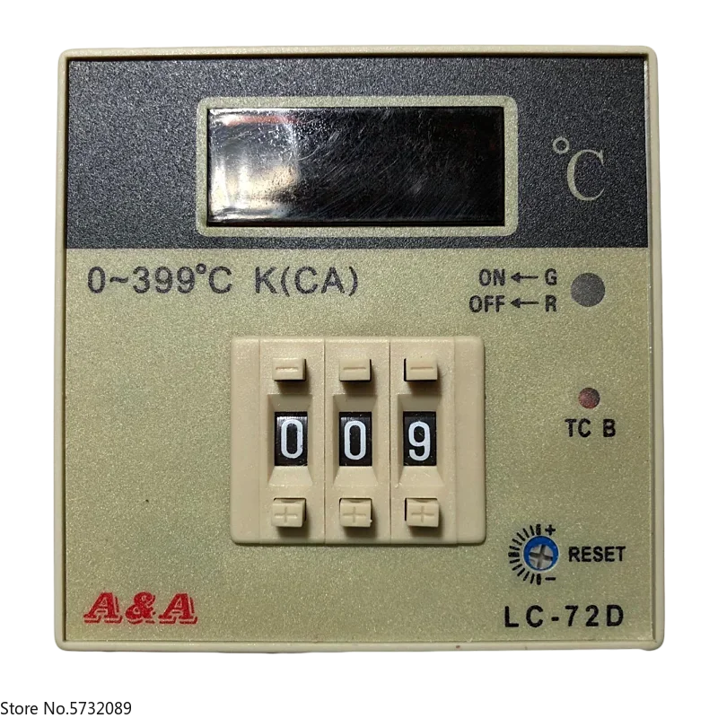 Instrument LC-72D Digital Display Temperature Control Meter Temperature Controller LC72D