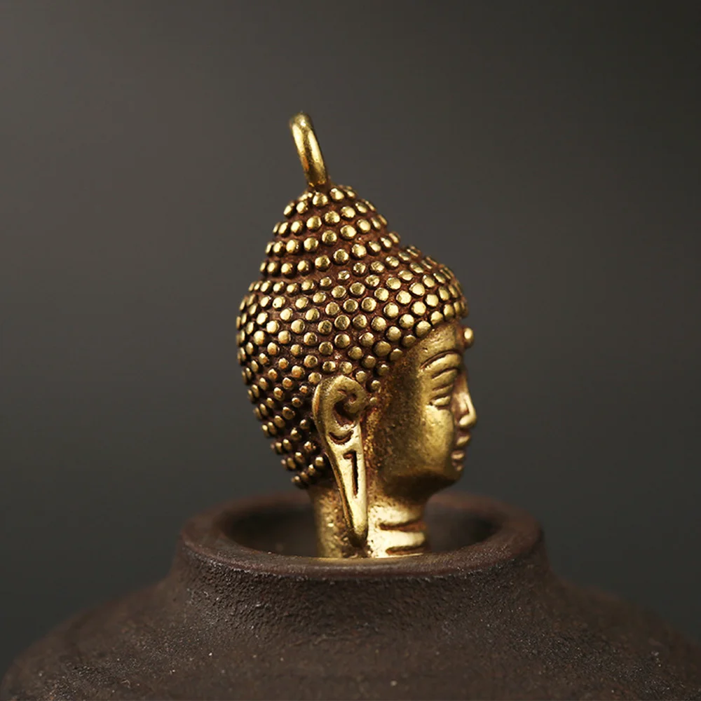 Buddha Statue Sculpture Creative Craft Tabletop Statue Suitable for Office Wine Cooler Decor