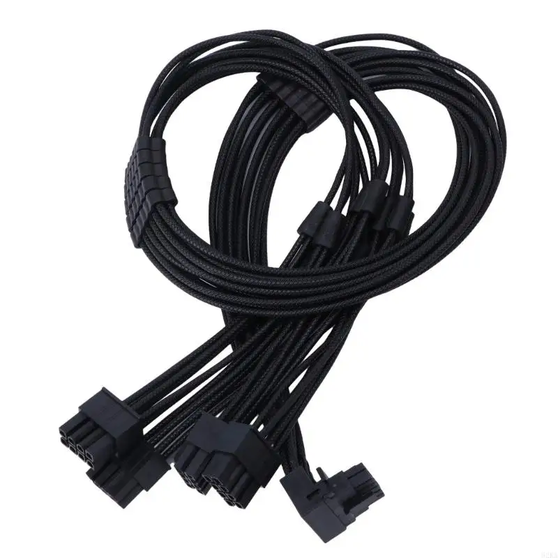 62KA 3x 4x 8pin nam đến 12VHPWR PCIe5.0 16pin Cáp ATX3.0 cho card đồ họa RTX40