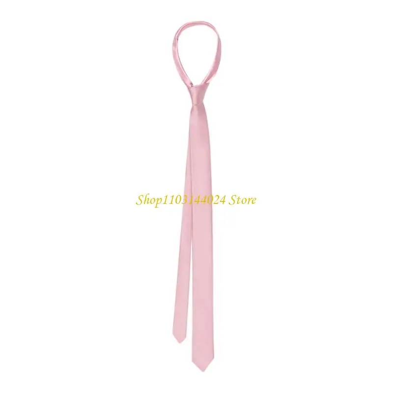 N5KE 3.5cm Color Tie Korean Suitable For Any Dress Code Photo Props