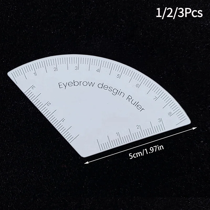 Fast Drawing Eyebrow Design Ruler Microblading Mapping Tool Shaping Permanent Makeup Drawing Guide Ruler Tattoo Supplies Reuse.