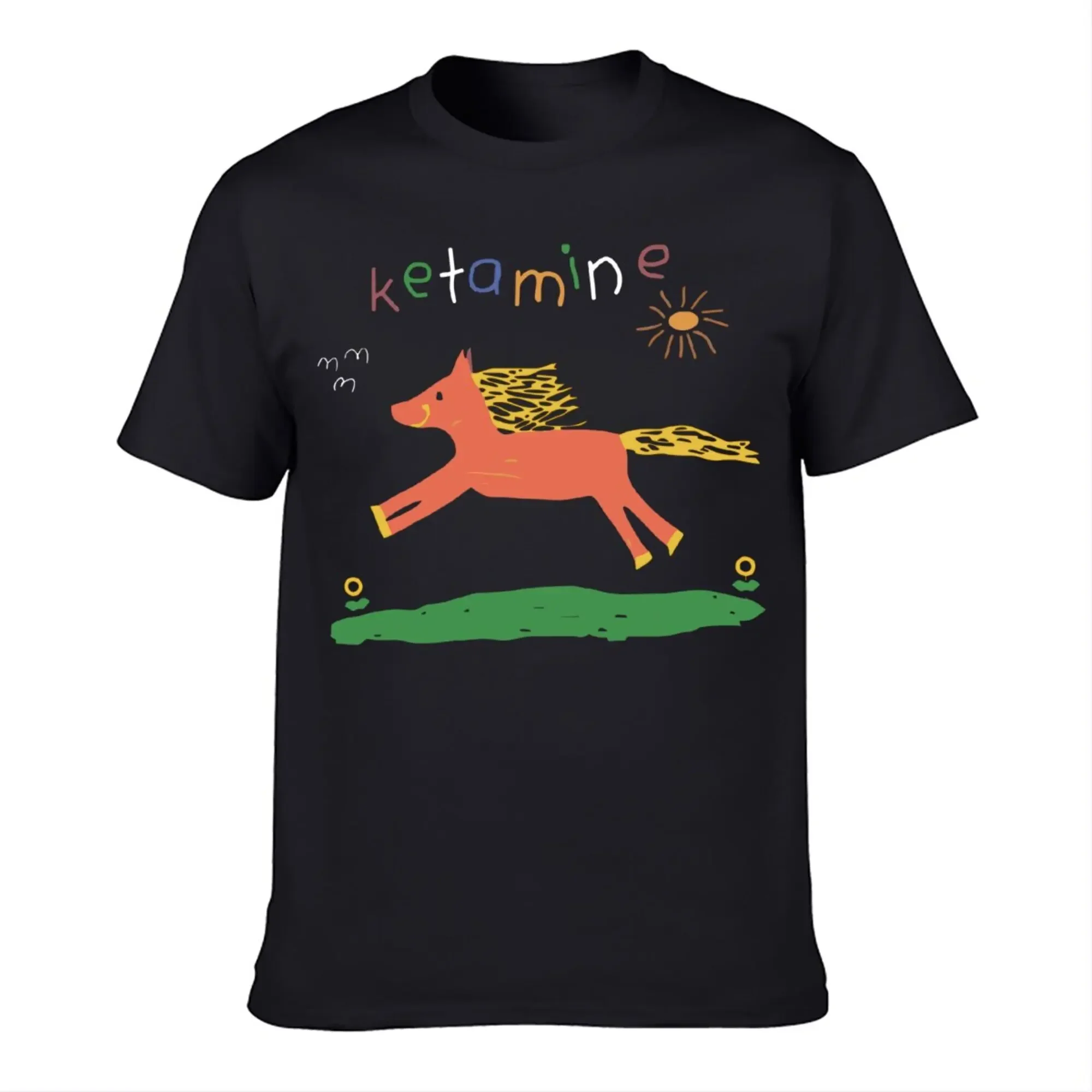 American Retro Women's Cotton T-shirt Trendy and Fresh Y2K Personality Simple O-neck Loose Versatile Short-sleeved Tops