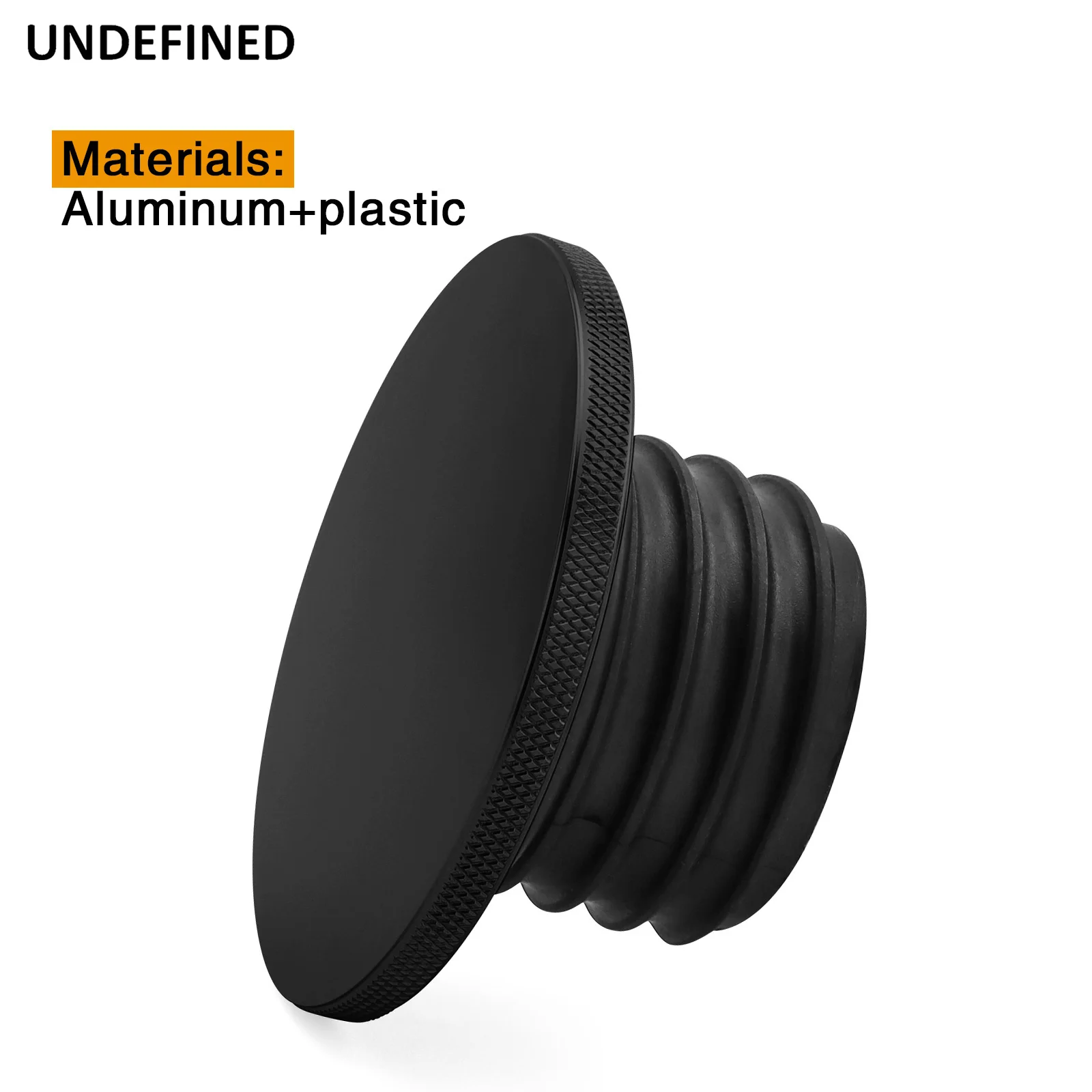 Fuel Tank Gas Cap Cover Right Hand Thread with Knurled Edge Vented for Harley Sportster Road King Softail Dyna 1996-Up Aluminum