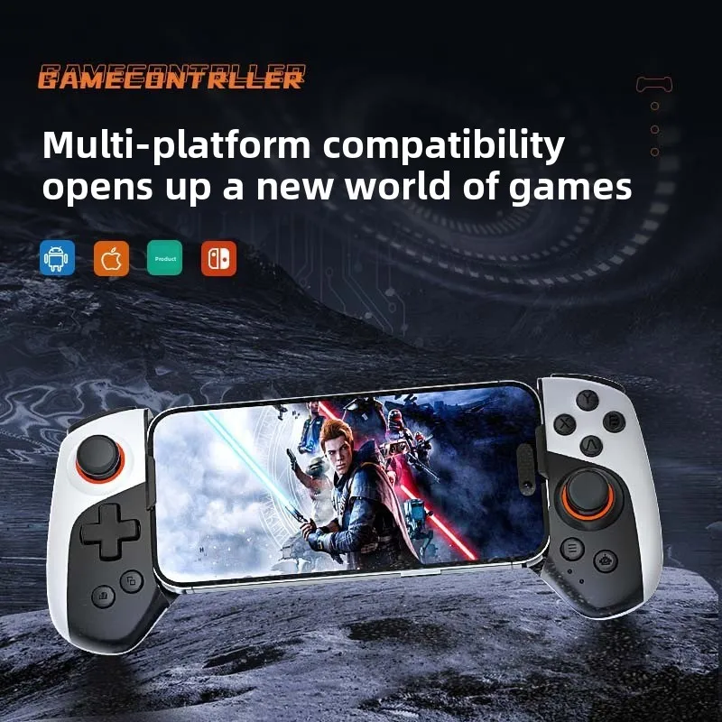 Stretch Gamepad IOS Android Bluetooth Wireless Gamepad