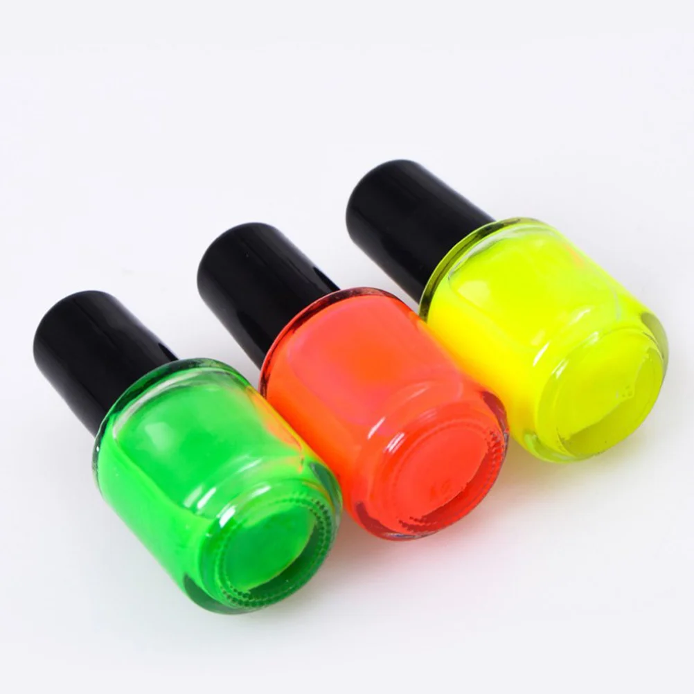 

1Set Fishing Bobber Paints Magnifying Fluorescent Oil Paints Set Durable High Gloss Fishing Lure Paint Set