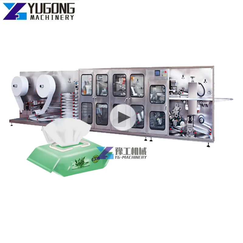 Automatic Wet Wipes Manufacturing Machine Non-Woven Wet Tissue Machine Wet Wipes Making Machine Price