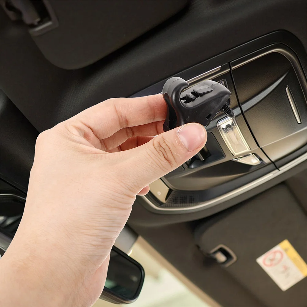 

2Pcs Sun Visor Support Clips Adjustable Angle Plastic Retainer Fast Installation Car Visor Repair Replacement Accessories