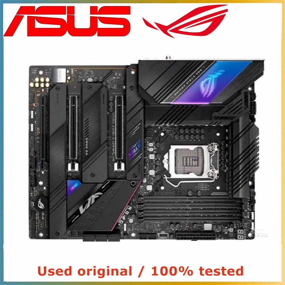 ASUS ROG STRIX Z590-E GAMING WIFI Z590E LGA1200 ATX Motherboard Z590 DDR4 M.2 Support 10th 11th Gen Intel CPU