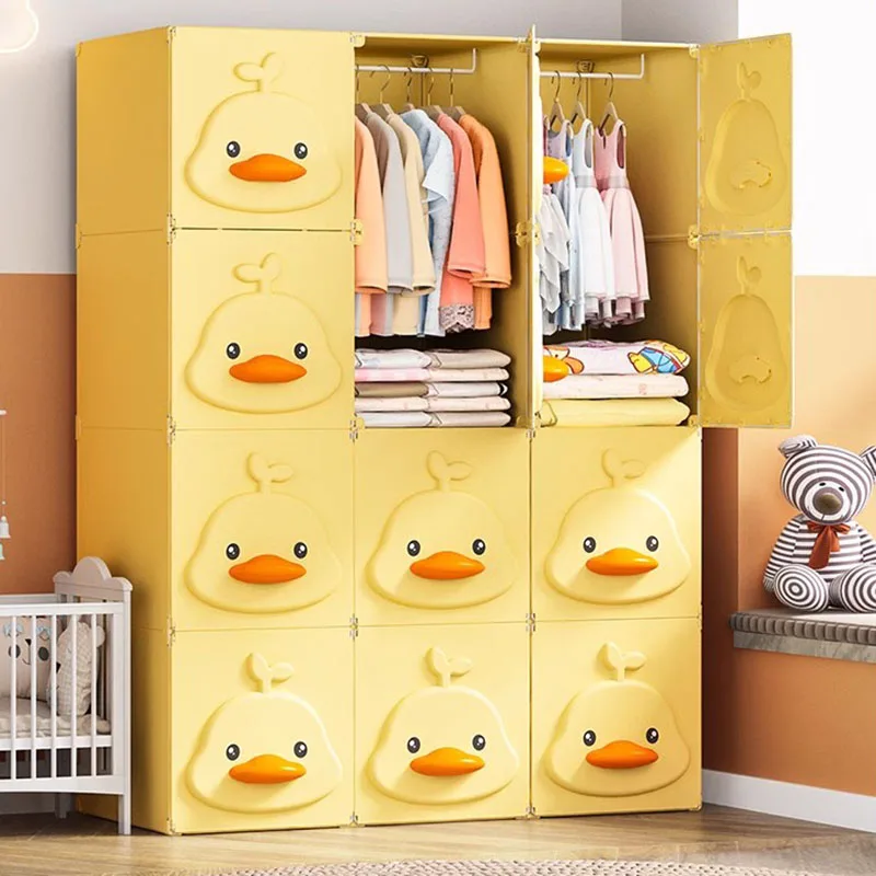 

Kids Cube Closet Jewelry Fabric Placard Plastic Partitions Cupboard Walk In Wardrobe Cabinet Guarda Roupa Furniture For Room