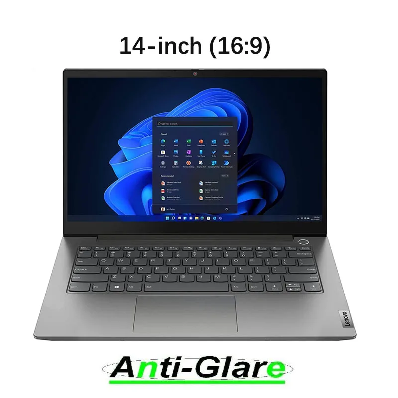 2 шт., Ультрапрозрачная/Антибликовая Защитная пленка для экрана Lenovo ThinkBook 14 Gen 4/ThinkBook 14 G4 IAP 14 дюймов 16:9