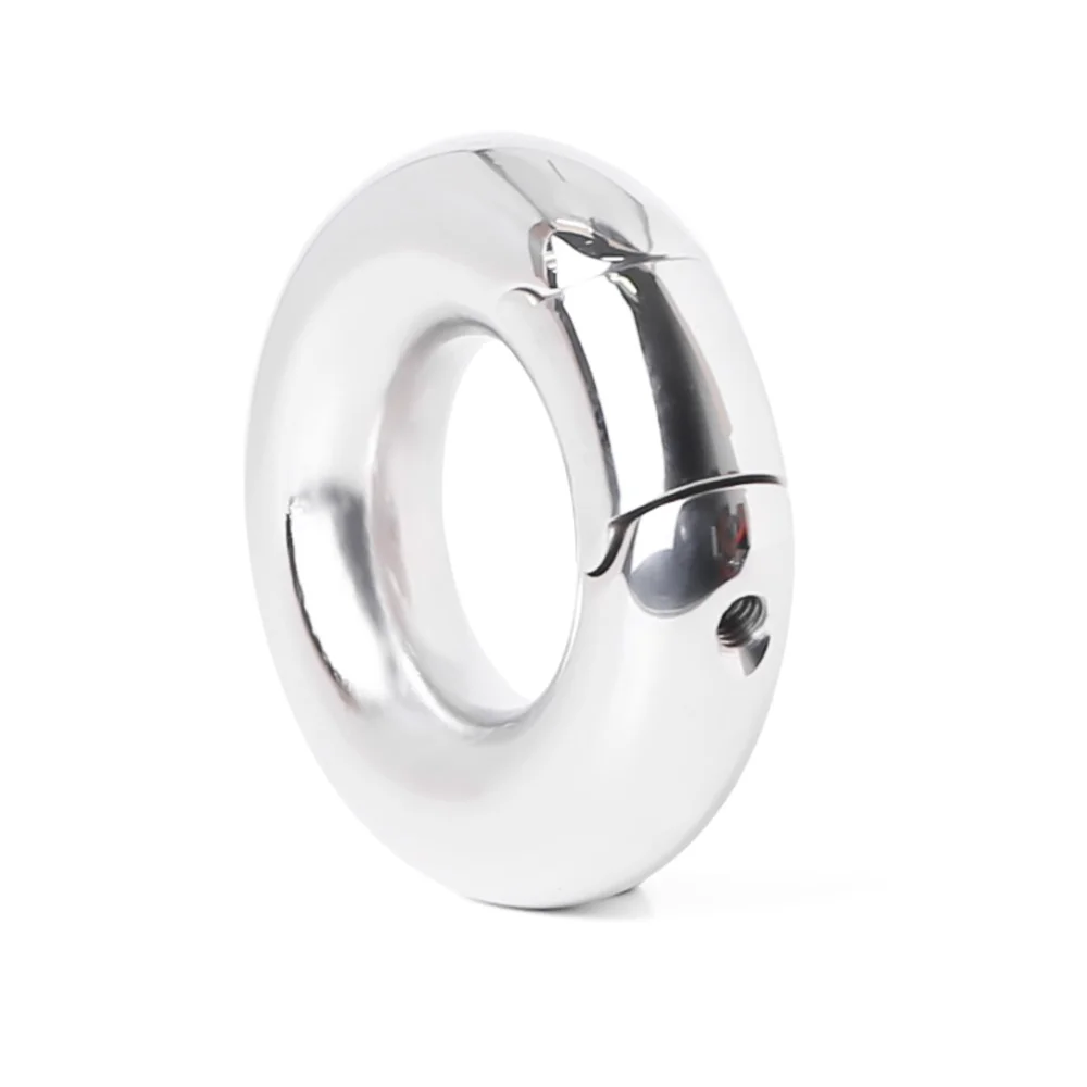 420g BDSM Male Ball Stretchers Stainless Steel Magnetic Scrotum Pendant Testis Weight penis Restraint Lock Ring for Husband