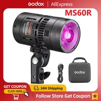 Godox MS60R RGB LED Light For Film, Broadcast & Video Production - KNOWLED Series