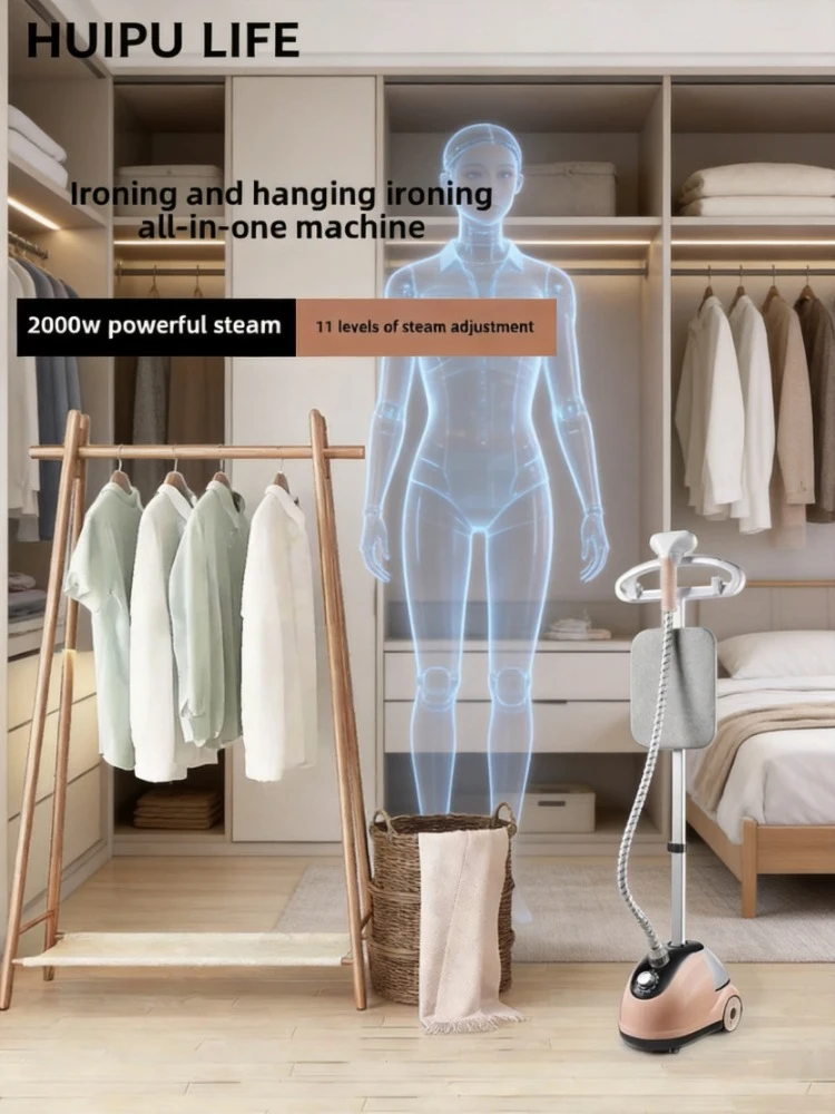 Mini Handheld Vertical Steam Electric Iron Portable Household Garment Ironing Machine for Clothes