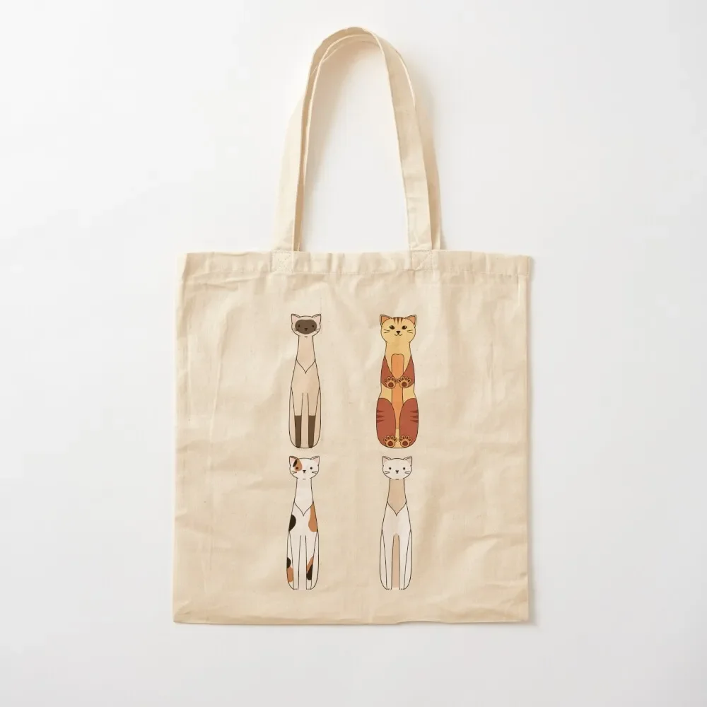 

Siam Cat Tote Bag shopper bag woman shopping bag hand bags tote bags aesthetic