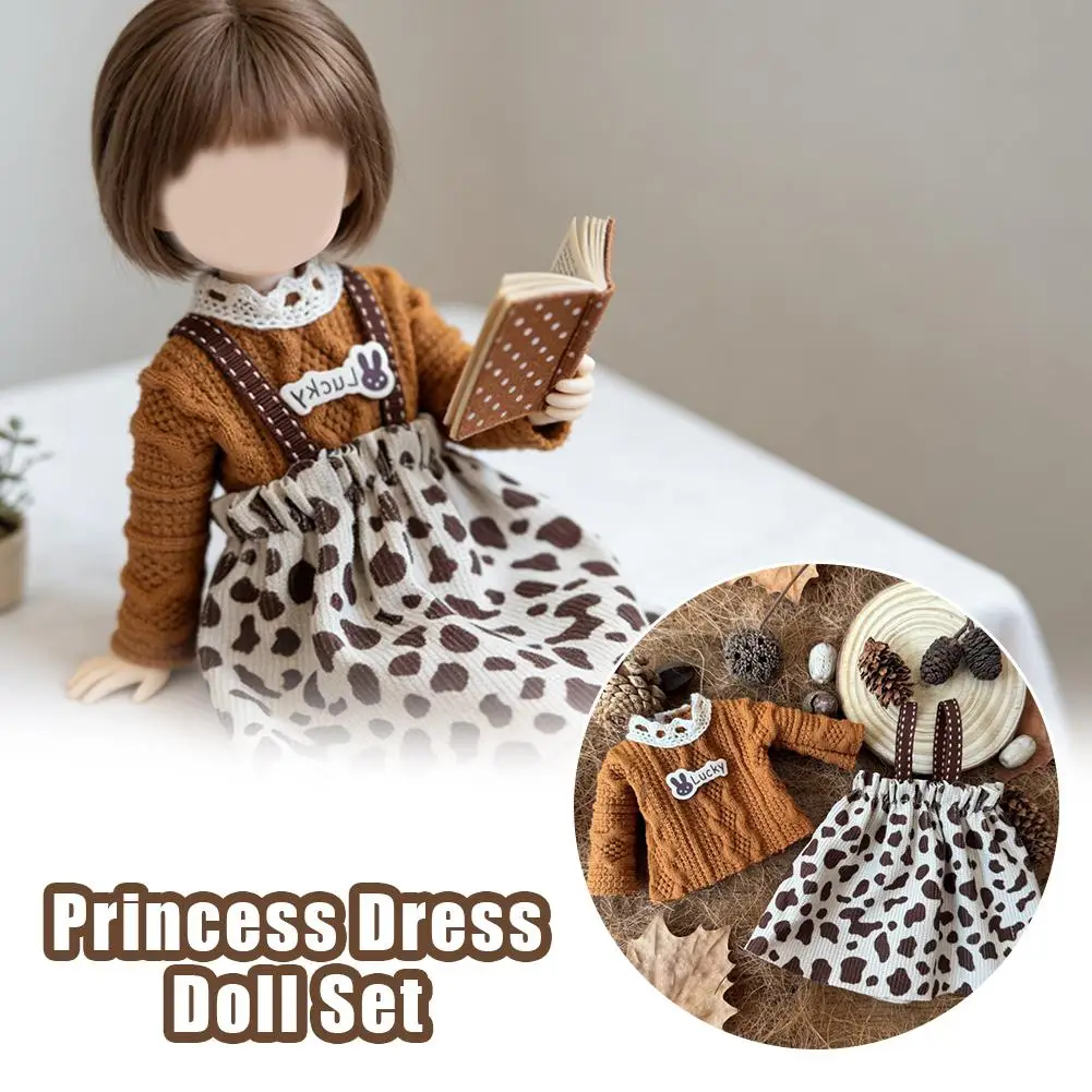 ชุดเสื้อผ้าตุ๊กตา BJD ขนาด 30 ซม. 1/6 ชุดแฟชั่นตุ๊กตา ชุดเดรสเจ้าหญิงแสนสวย ของเล่นเด็กผู้หญิง ของขวัญ ชุดตุ๊กตา อุปกรณ์เสริมตุ๊กตา