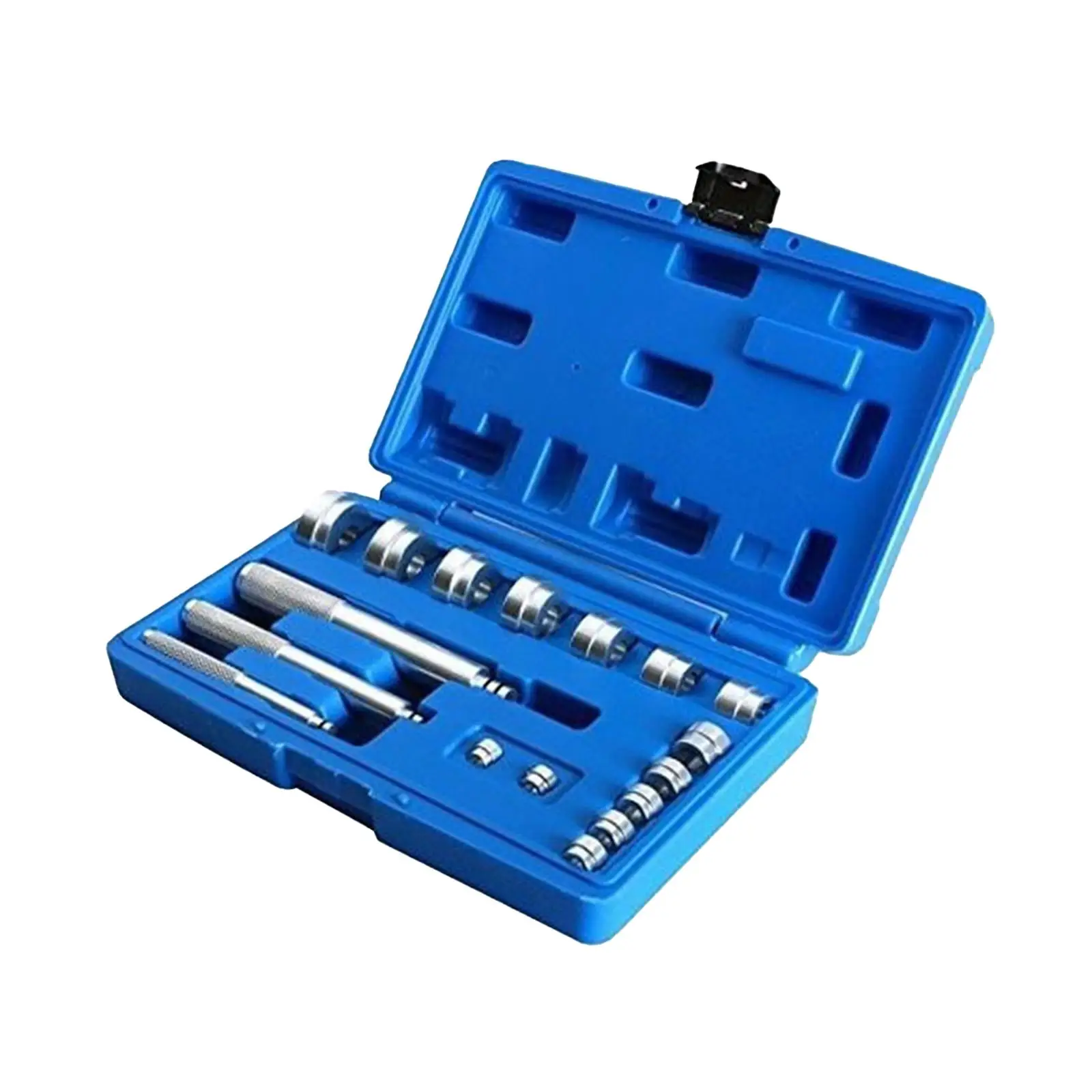 17x Seal Driver Set Bearing Adapters Repair Parts Simple to Use with Carrying Case Devices Bearing Driver Kit Color Random