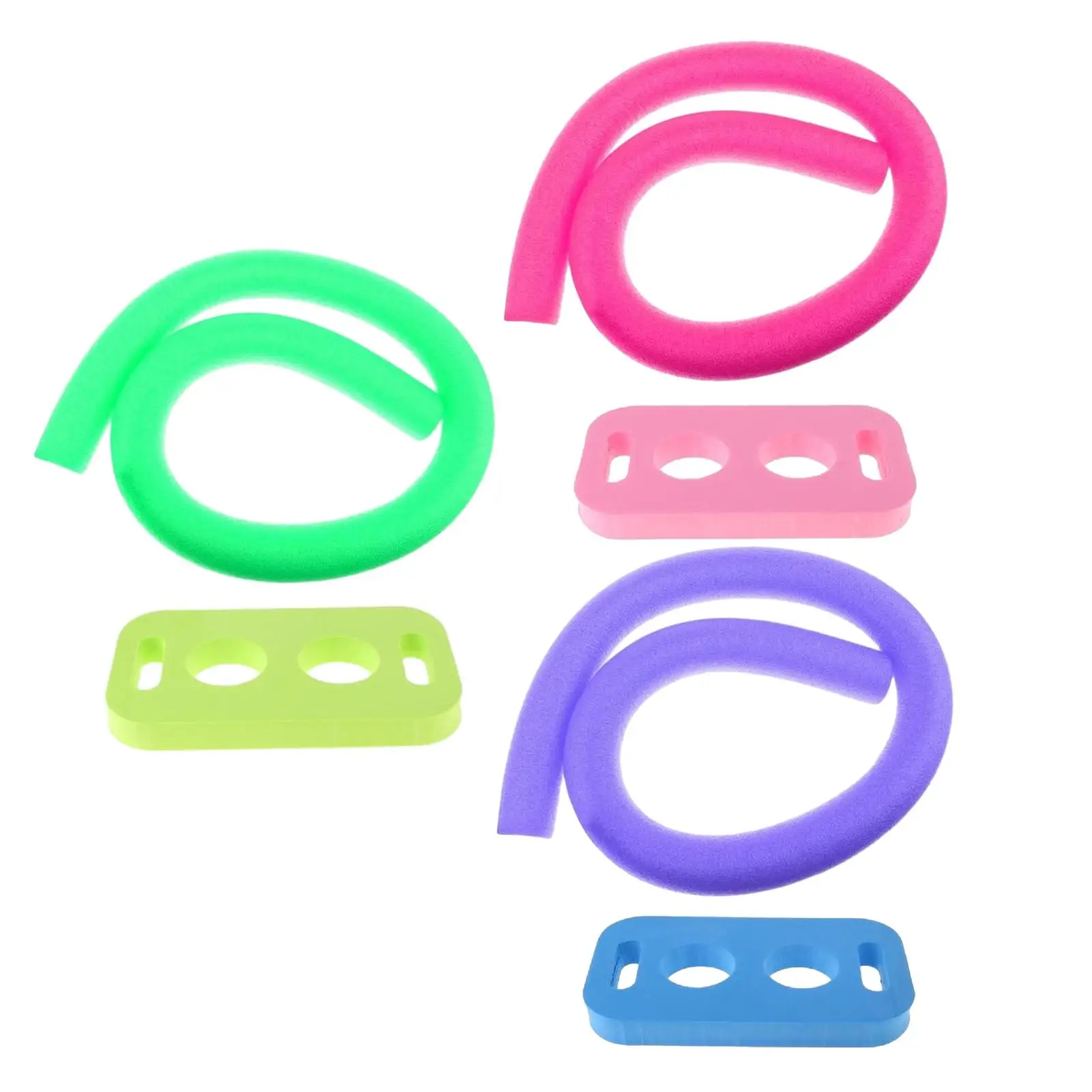 Pływająca tuba z makaronem basenowym, elastyczny pływak z pianki 59 cali ze złączem, makaron basenowy, artykuły do sportów wodnych na świeżym powietrzu