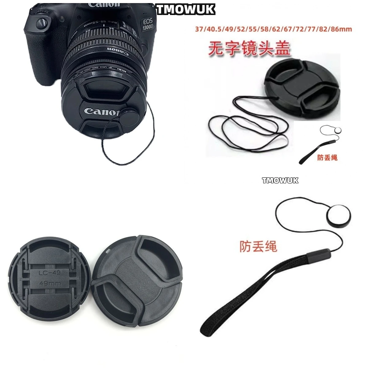 Para Hasselblad X1D-X H3DII 50MS H4D-31 H5D-50C H6D-100C CFV-50 201F 202FA tapa de lente de cámara cubierta protectora pellizco central Snap-on