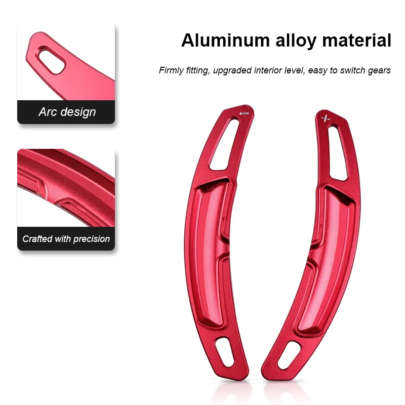Extensão de pá de mudança de engrenagem de volante de alumínio para Porsche Cayenne 2015-2019 Macan 2014-2019 Panamera 2017-2019 911 16-19
