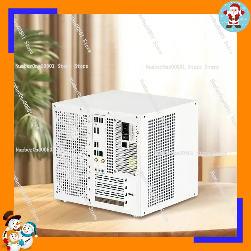

ATX power supply MATX full height PCIe Qunhui AIO storage UNRAID Sagittarius 8-bay NAS chassis with backboard