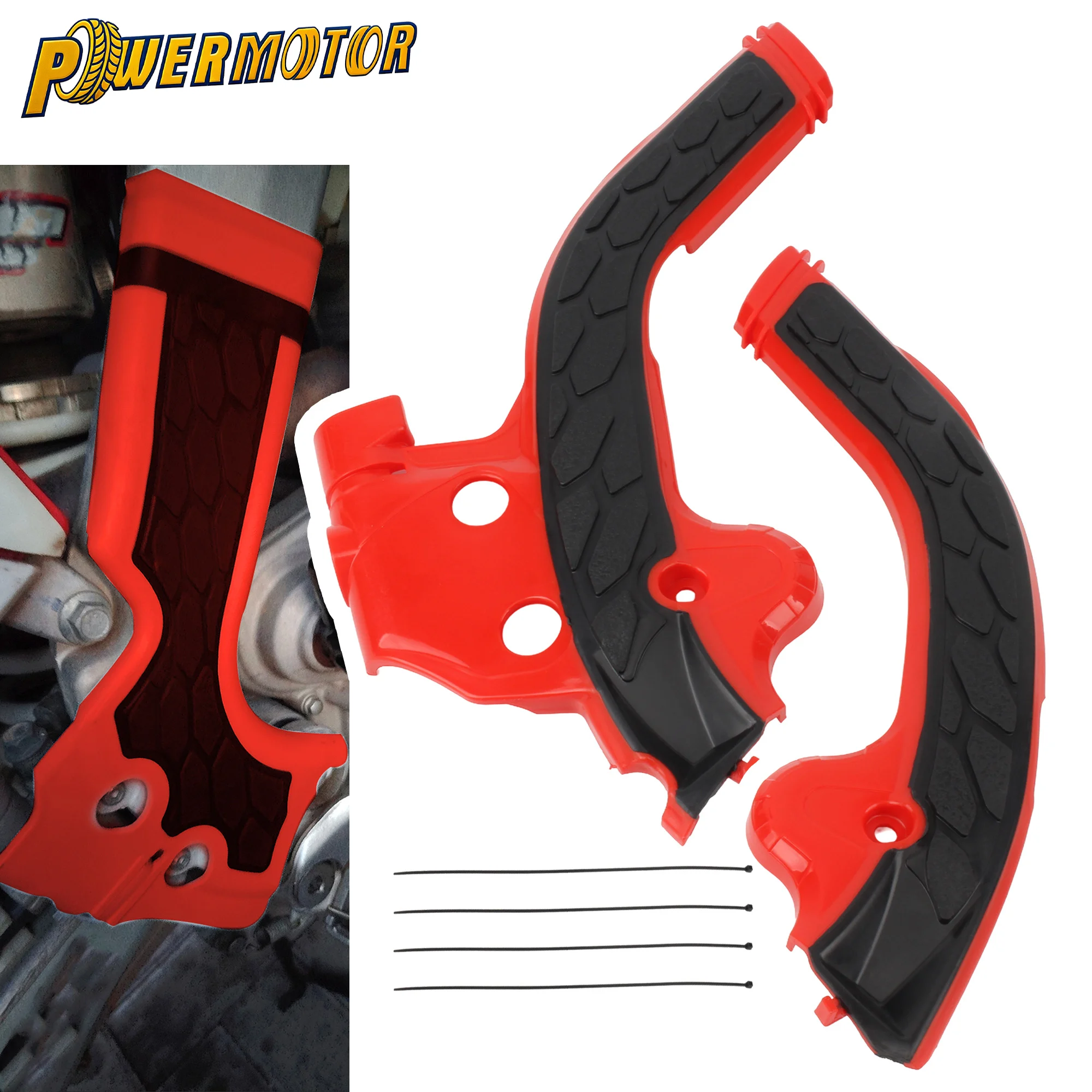 

For BETA RR RS RR-S 125-520 2020-2023 Motorcycle Frame Side Fairing Guard Protect Cover 2T 4T Dirt Bike Enduro Motocross Parts