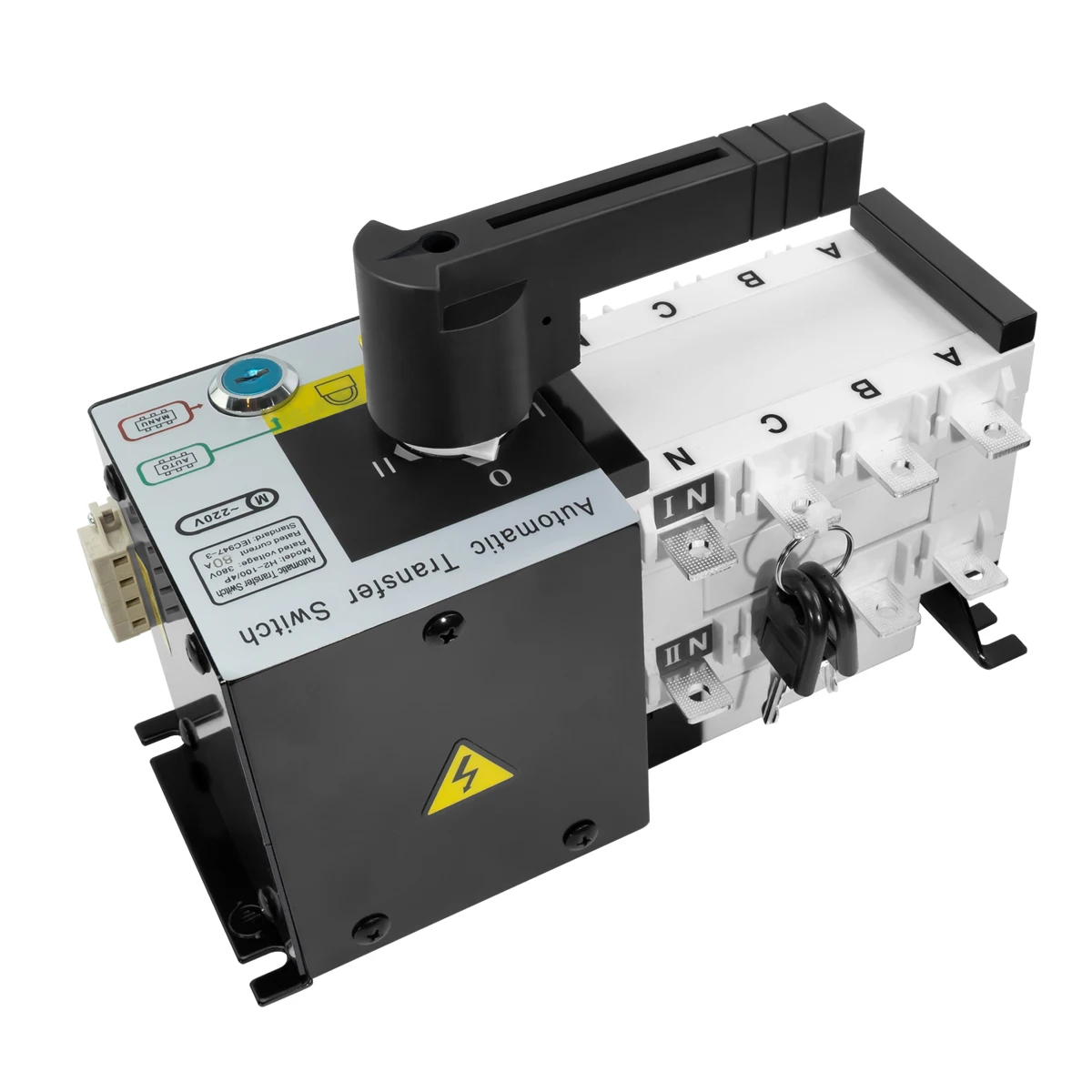 Imagem -06 - Interruptor de Transferência Automática Jotta Ats 100a 220v 230v 380v 440v Pólo Fase