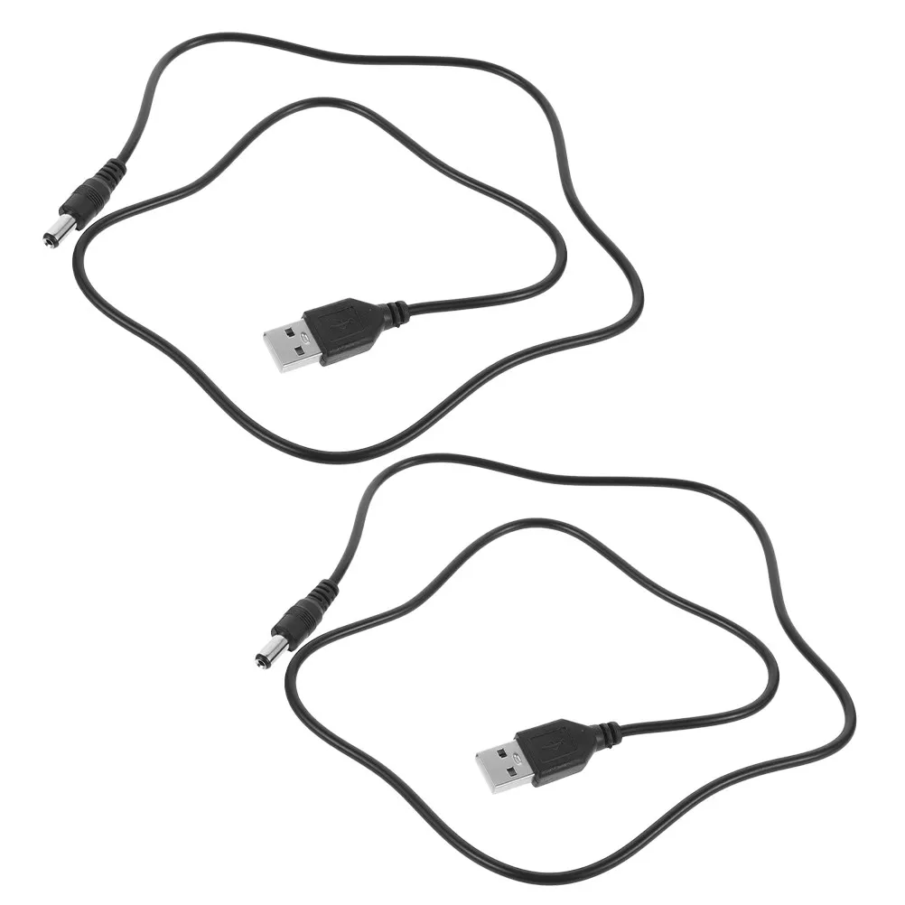 

2Pcs Smart Trash Can USB Charging Cable Power Cord Replacement Automatic Sensor Garbage Bin for Home Office USB Power Cable