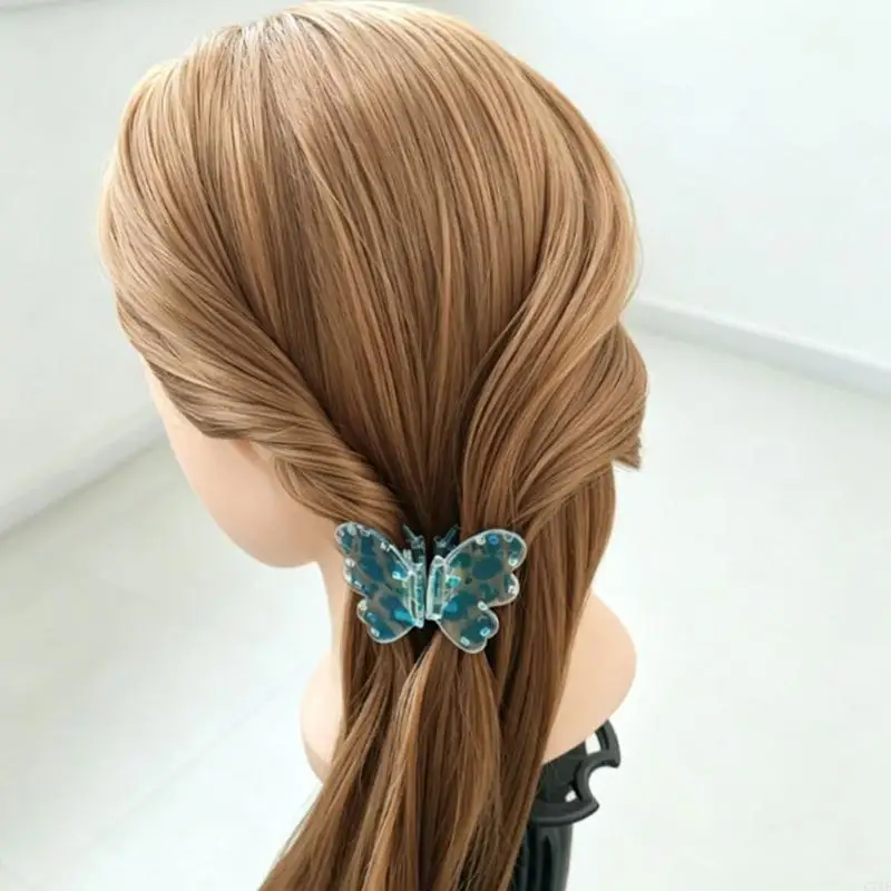 Creative Butterfly Claw Hair Clip, Hair Clamp for Arranging Front Hair, Loose Hair and Side Sections Styling Tool