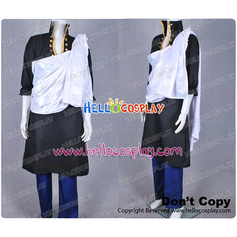 

Fairy Tail Zeref Dragneel Zeref Cosplay Costume Anime Emperor Spriggan The Black Wizard Outfit Clothing Halloween Theme Party