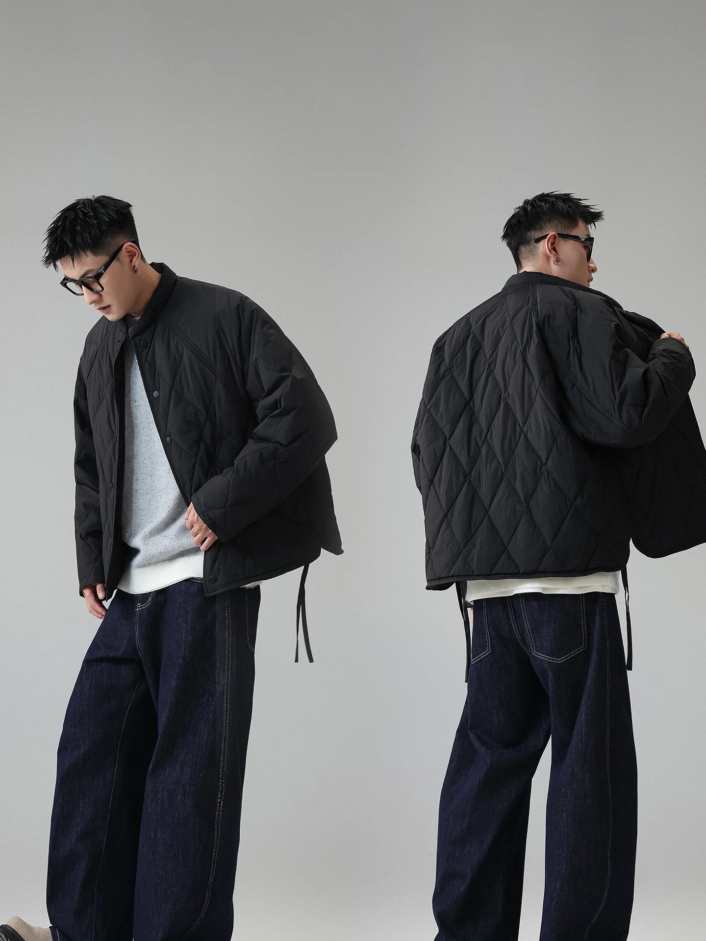 

Мужская утепленная куртка-пуховик с воротником-стойкой, в американском ретро-стиле, из нейлона, повседневная, теплая, для работы