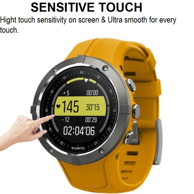 5PCS Smart Watch Screen Protector for SUUNTO SPARTAN SPORT WRIST HR Tempered Glass Anti-Scratch Protective Film