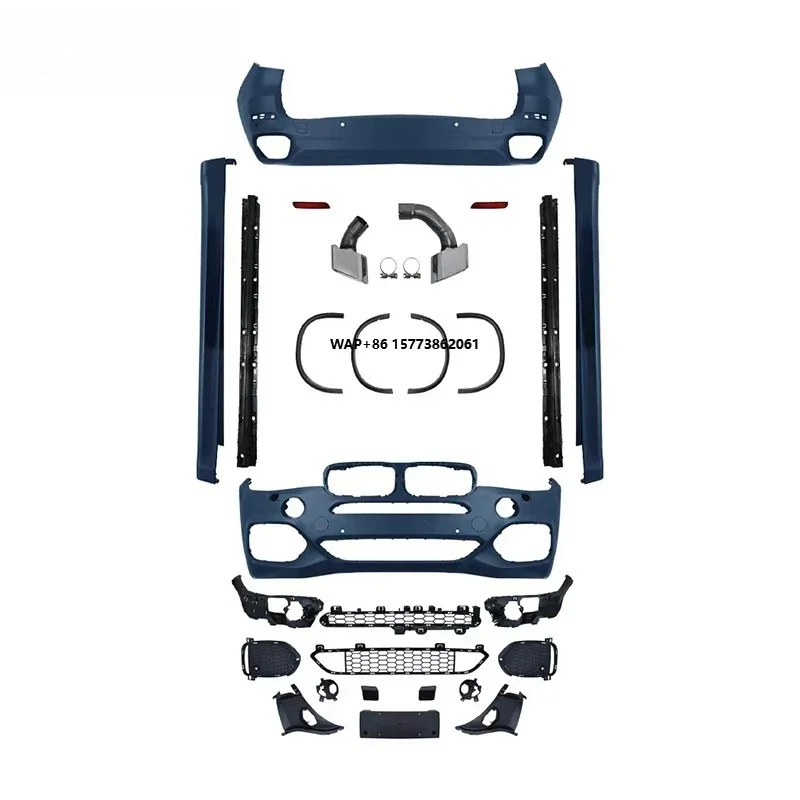 

Body Kit Car Parts Car Bumpers Suitable for 14-18 X5 Surrounds for F15 Modified MT Front and Rear Bumpers Assembly