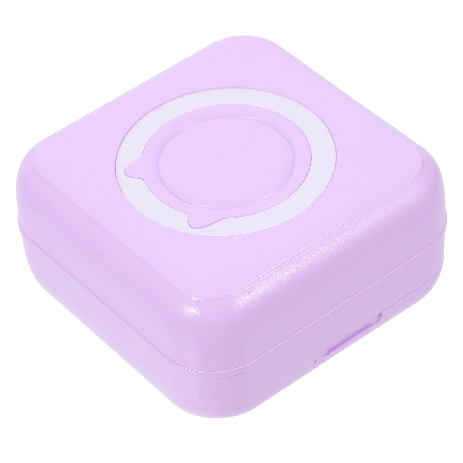 

Portable Mini Printers Purple Student Pocket Instant Photo Printer Small Thermal Scrapbook Label Machine Teaching Supplies