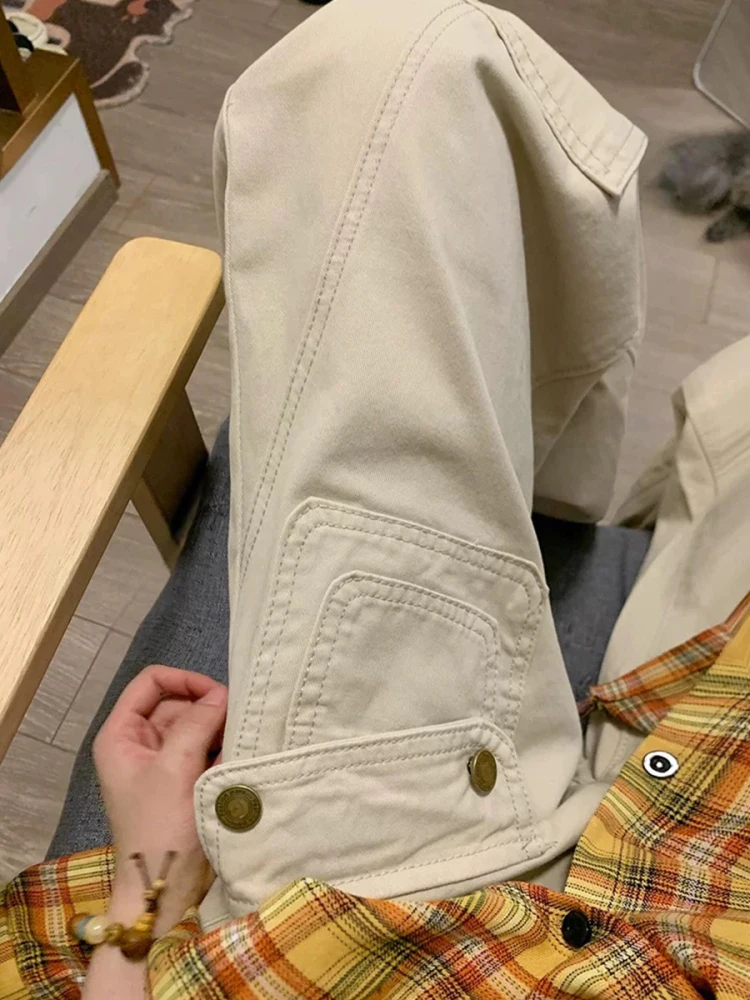 Plus Size American Sle Bell Bot Workwear Jeans Damen Frühling Sommer Lose Hohe Taille Schlanke Gerade Bein Bodenlange Hosen