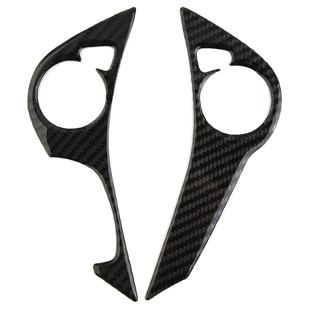 Type B Carbon Fiber Steering Wheel Trim Button Cover For Accord 2013 2017 Designed For Direct Mount Installation