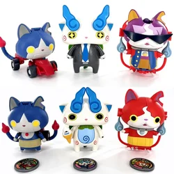 Original Genuine Yo Kai Watch Cat Anime Figurine Cute RoboCat Joint Action Figure Model Toys Kids Gift