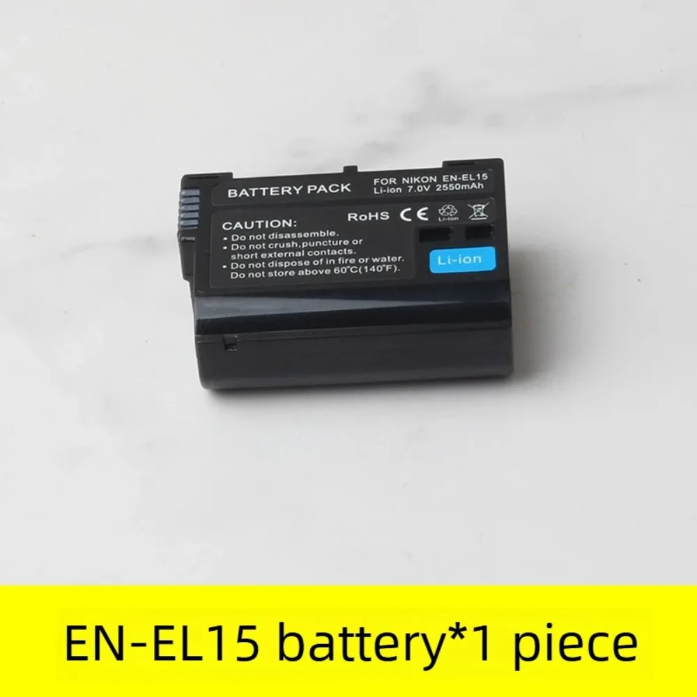 EN-EL15 2550mAh 7.0V Replacement Battery for Nikon D800 D800E D810 D850 D7000 D7100 D7200 D7500 Z5 Z6 Z7 Z7II Digital Batteries