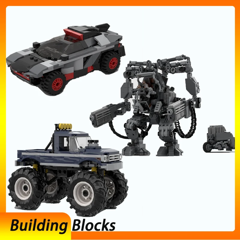 

Spot MOC-137552 робот-меха, строительные блоки, игрушки 149290, внедорожник Bigfoot, модульные технологические кирпичи 138369, режим гоночной игрушки