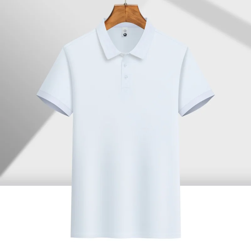 

Outdoor Cycling, Sweat Absorbing, Quick Drying T-shirt for Couples Summer Fashion Trend, Solid Color Short Sleeved Polo Shirt