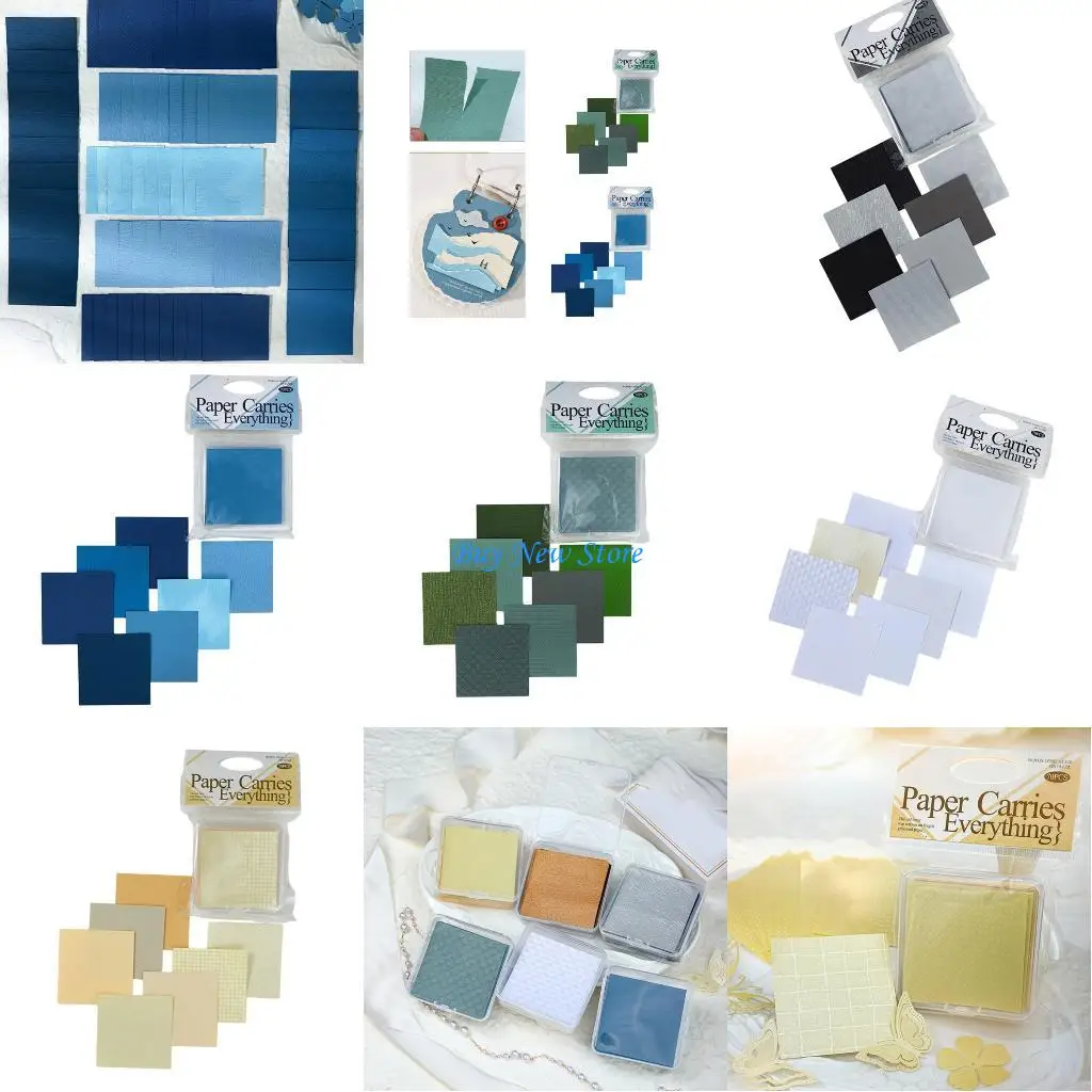 

20CE Textured Journaling Paper Collection for Artistic Collage Making Projects