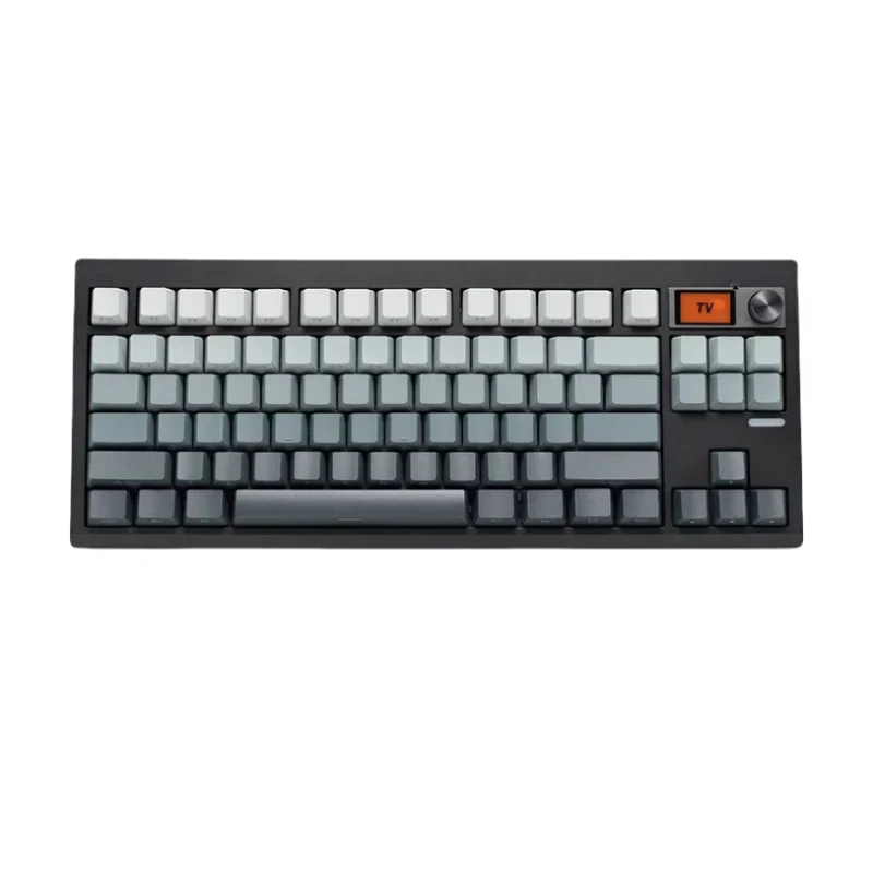 Imagem -04 - Kit Teclado Mecânico sem Fio Bluetooth Personalizado 87 Layout Botão Volume Ajustável Gmk87