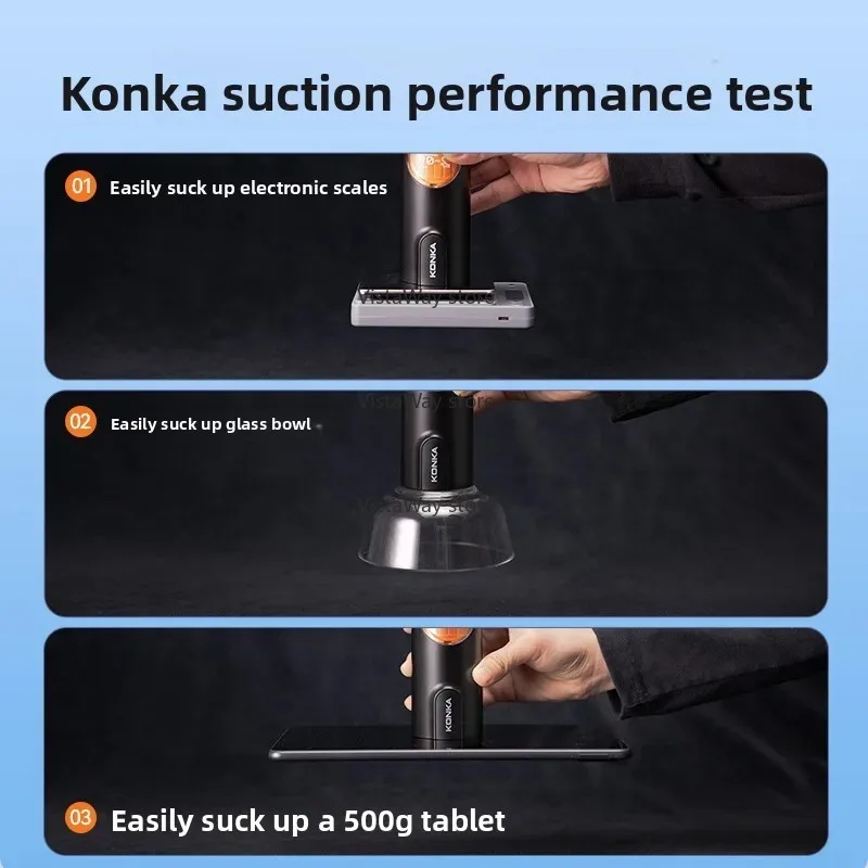 Беспроводной ручной автомобильный пылесос Супер всасывание Портативная портативная машина для бытовой уборки и всасывания «все в одном»