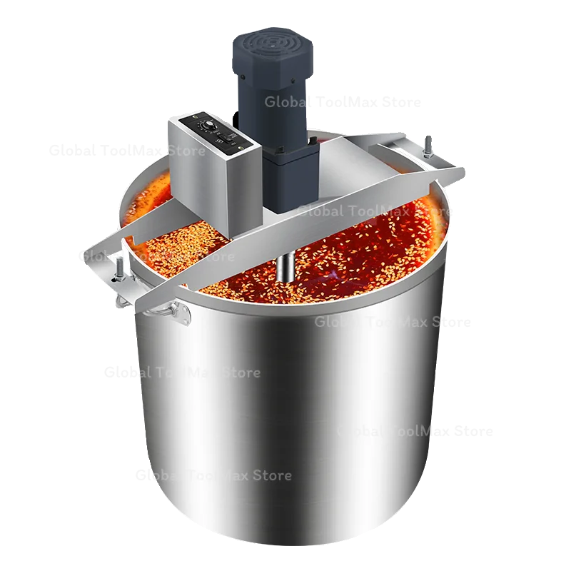 Hot pot base material frying machine cold cake cold shrimp Malatang machine oil sauce cooking machine